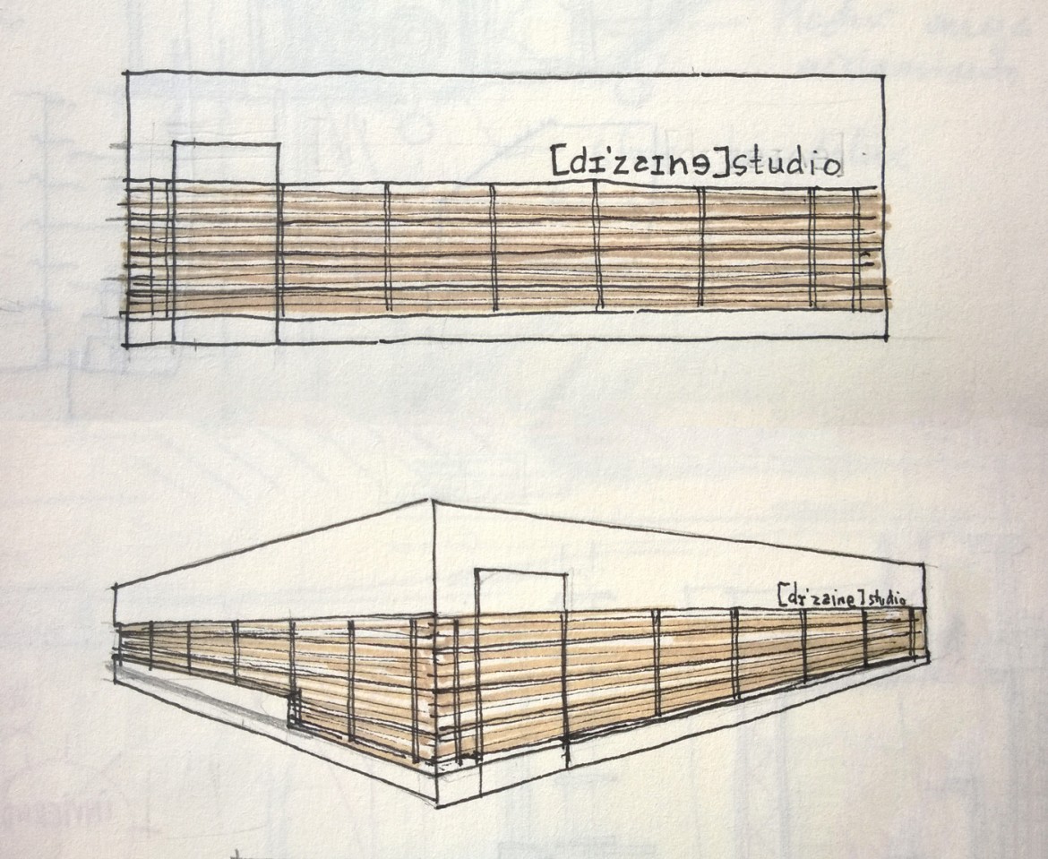 Boceto fachada
