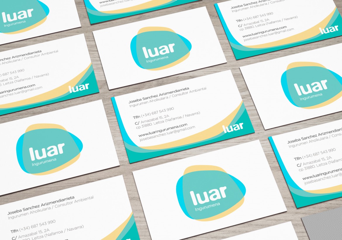 Presentación de tarjetas